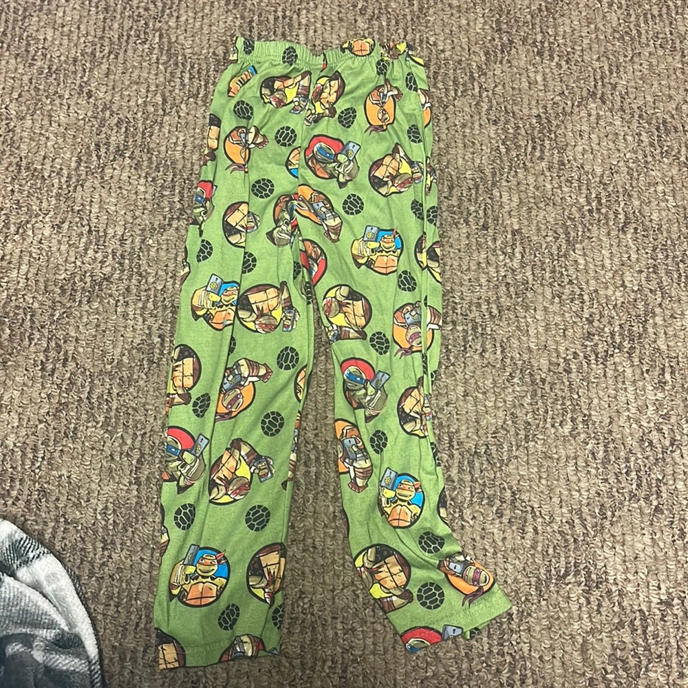 Ninja turtle pj pants 6/7